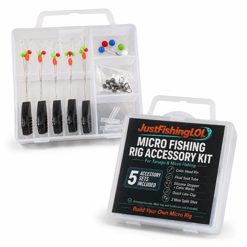 Micro Fishing Rig Accessory Kit - DIY Tanago Setup Components