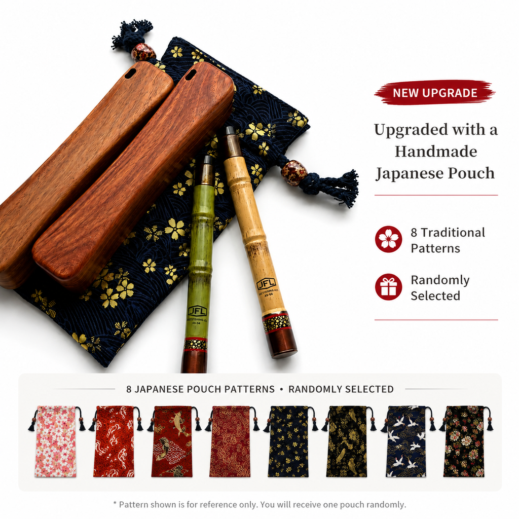 Sao Tabi Pocket Travel Tanago Kit with Wooden Box and Japanese Pouch