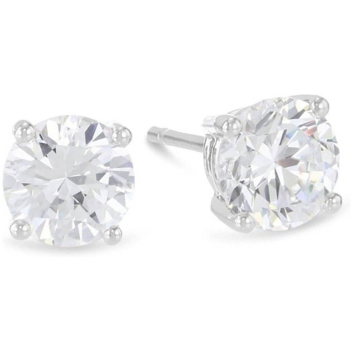 0.25 Ct T.W. Natural Diamond Studs in 14k White or Yellow Gold