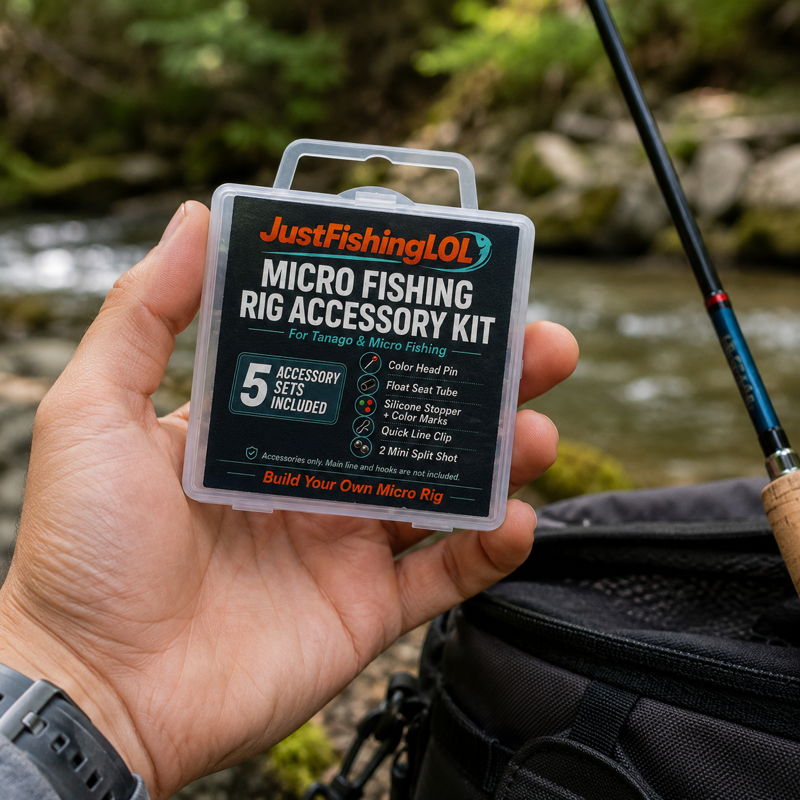Micro Fishing Rig Accessory Kit - DIY Tanago Setup Components