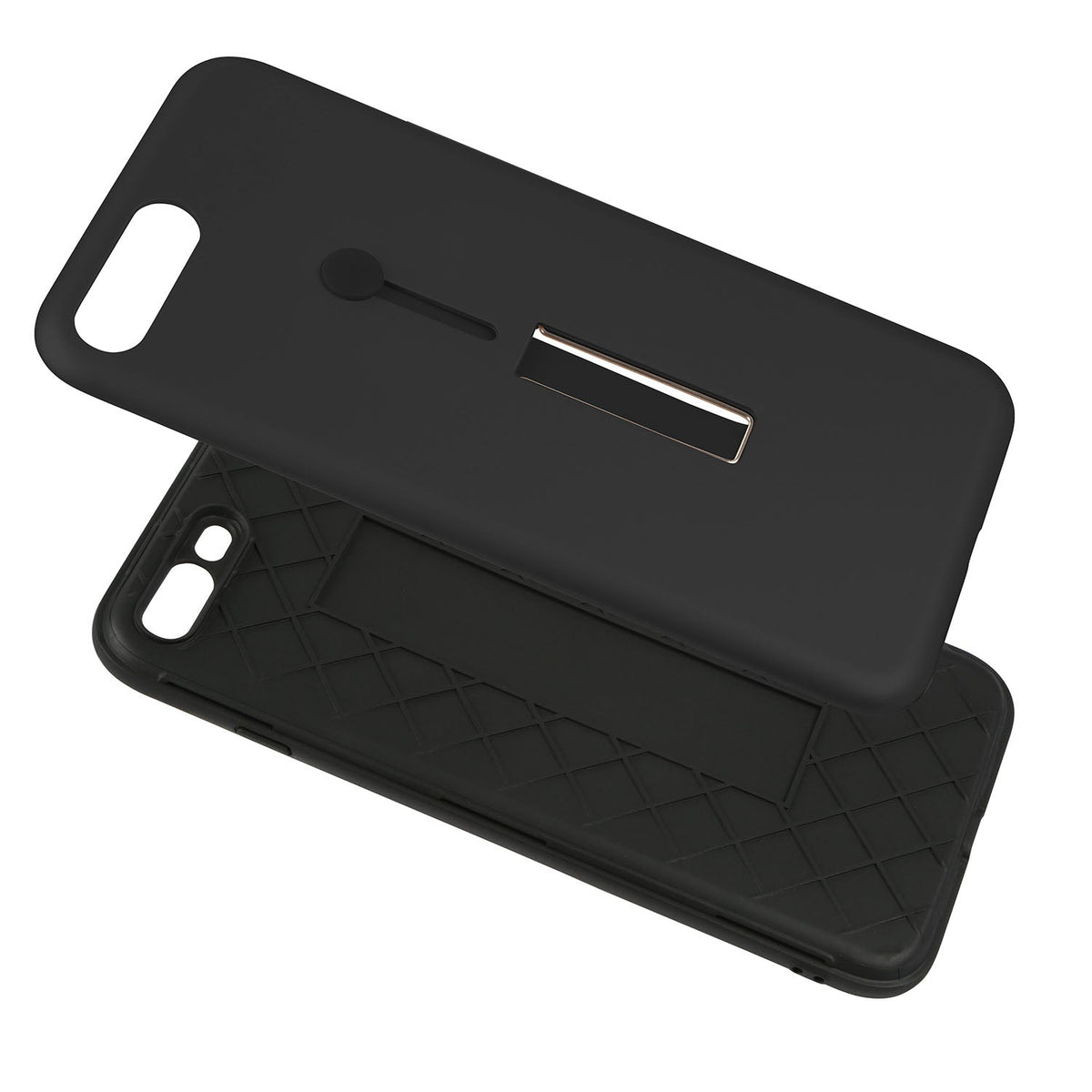Rugged Slim Snap-on iPhone 8 Plus Case with Stand
