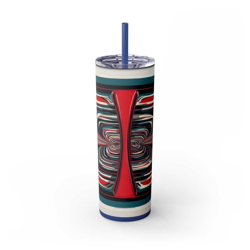 Skinny Tumbler with Straw – 20 oz Stainless Steel Cup