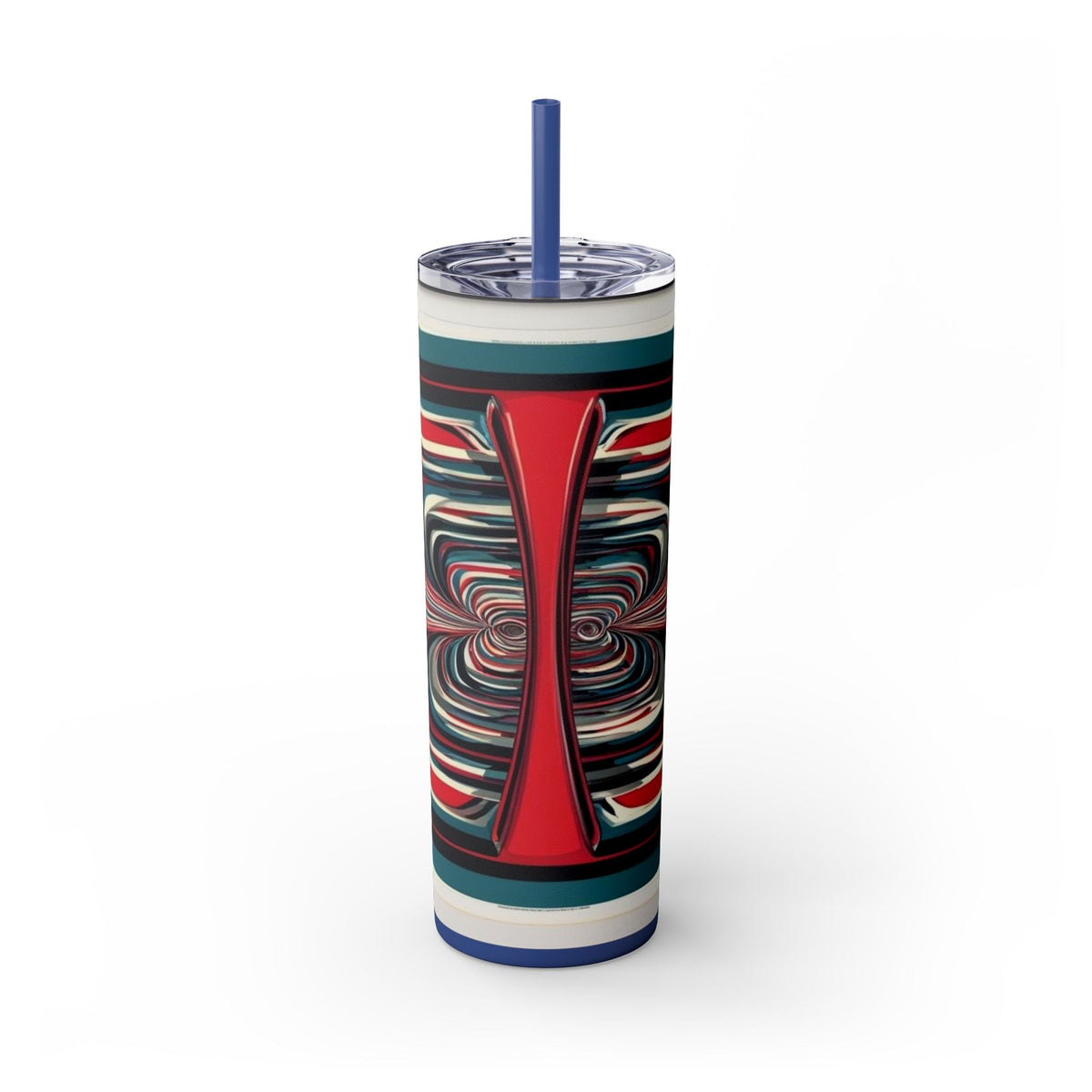 Skinny Tumbler with Straw – 20 oz Stainless Steel Cup
