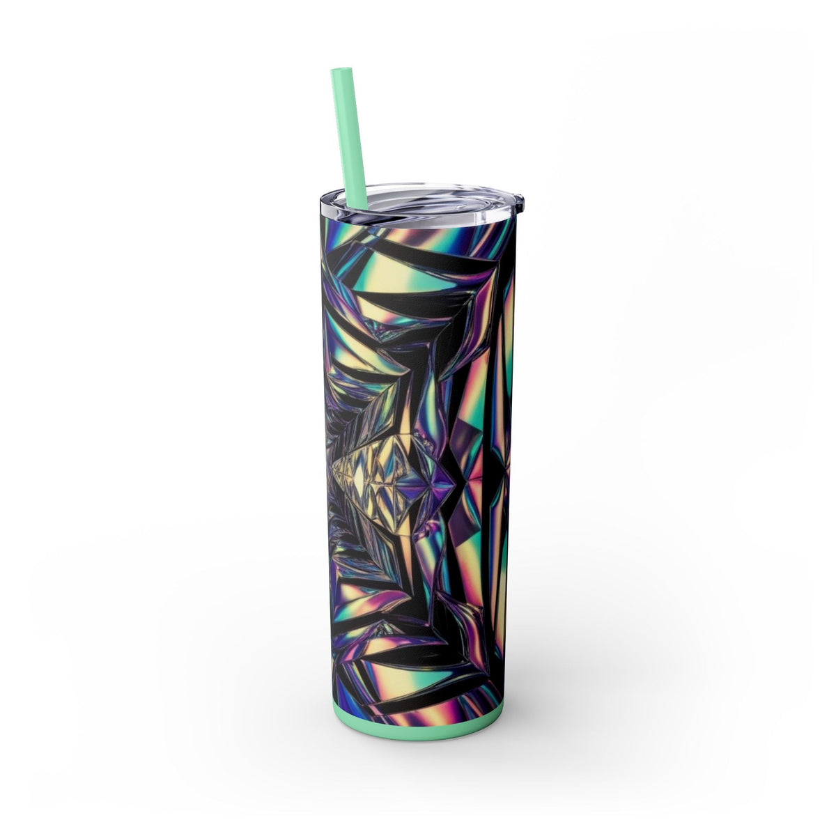 Skinny Tumbler with Straw – 20 oz Stainless Steel Cup