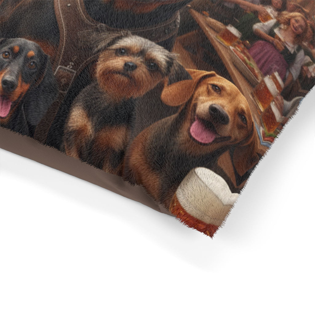 Oktoberfest Dogs Pet Bed