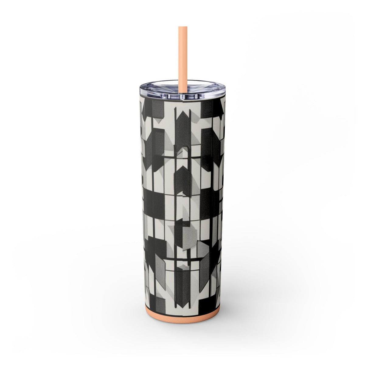 Skinny Tumbler with Straw – 20 oz Stainless Steel Cup