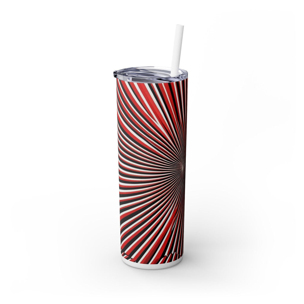 Skinny Tumbler with Straw – 20 oz Stainless Steel Cup