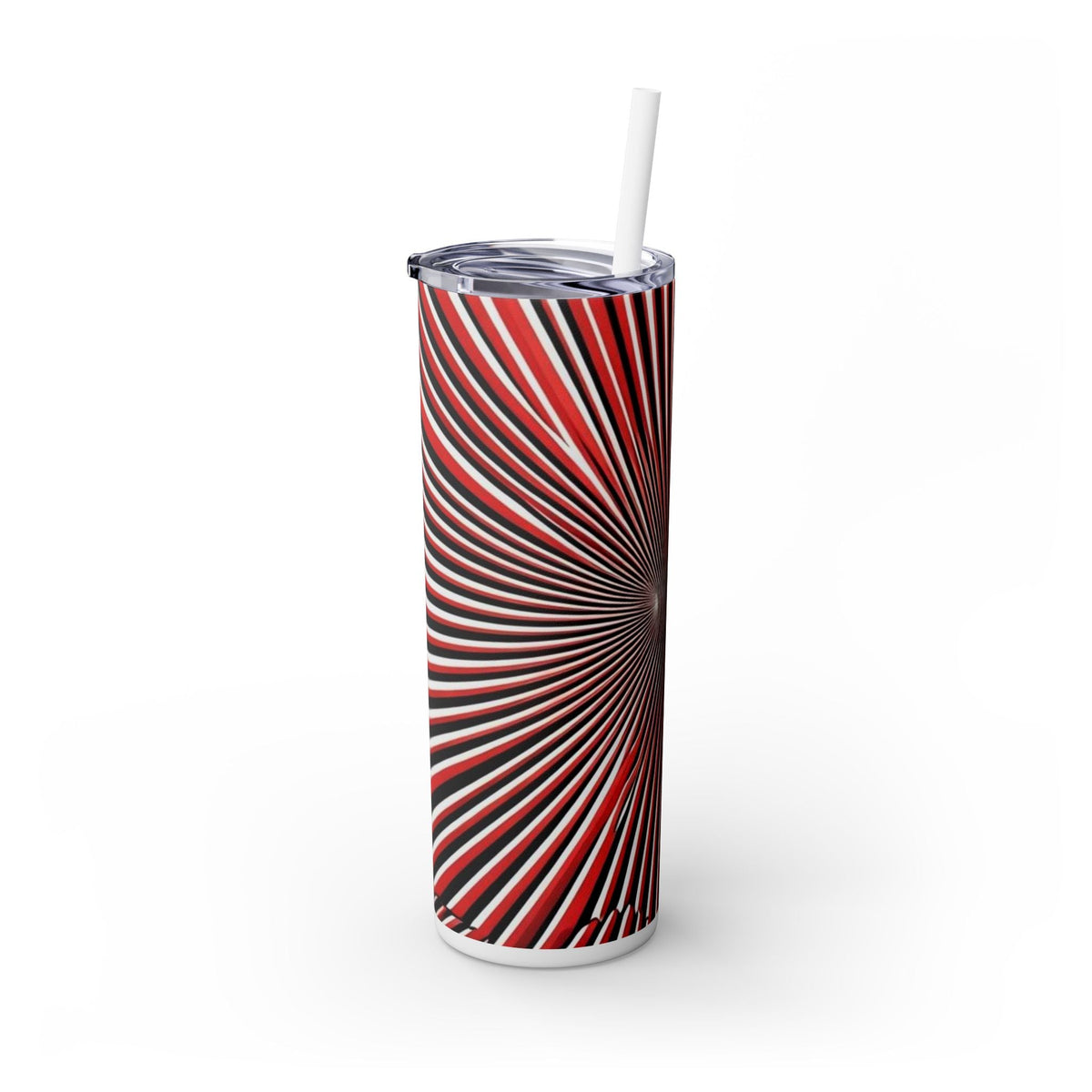 Skinny Tumbler with Straw – 20 oz Stainless Steel Cup