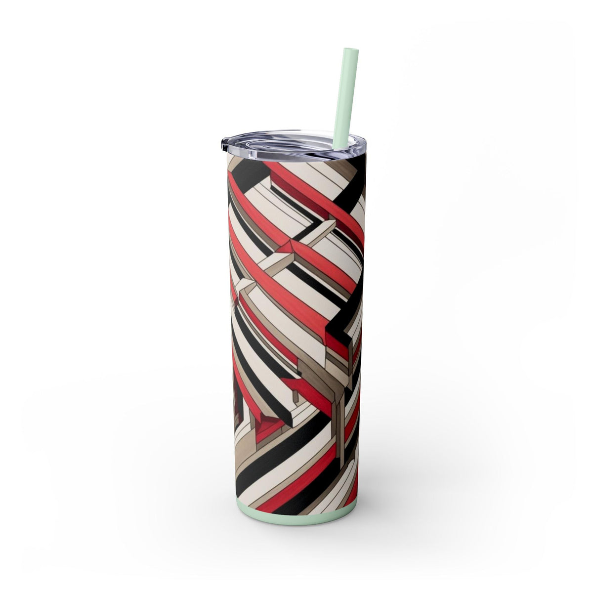 Skinny Tumbler with Straw – 20 oz Stainless Steel Cup