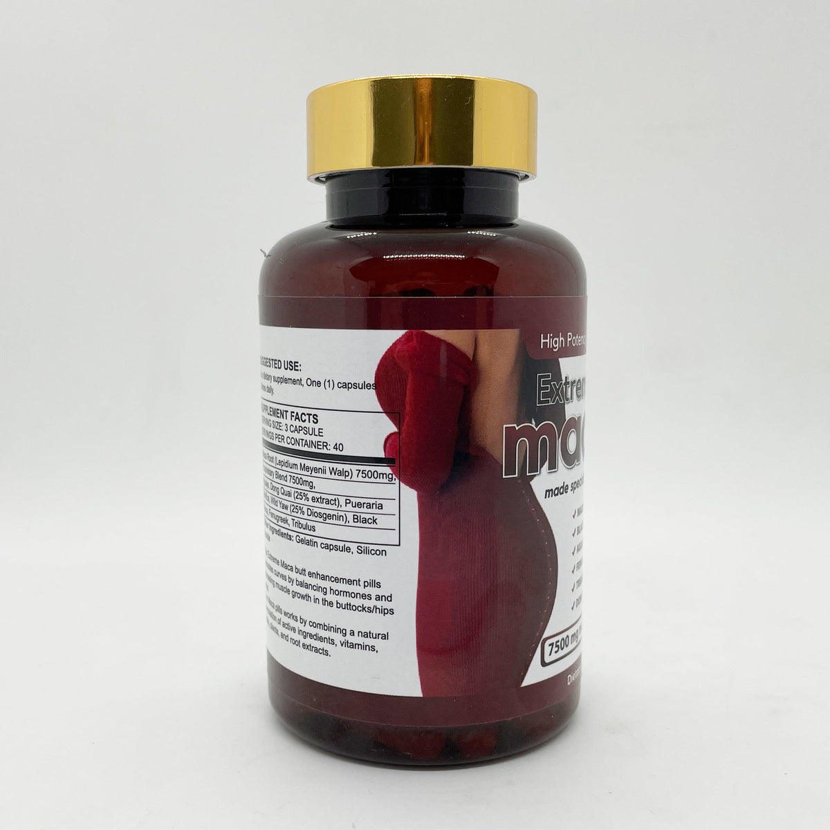 Consuming Maca Capsules Ultimate Maca Buttock Butt Enhancement