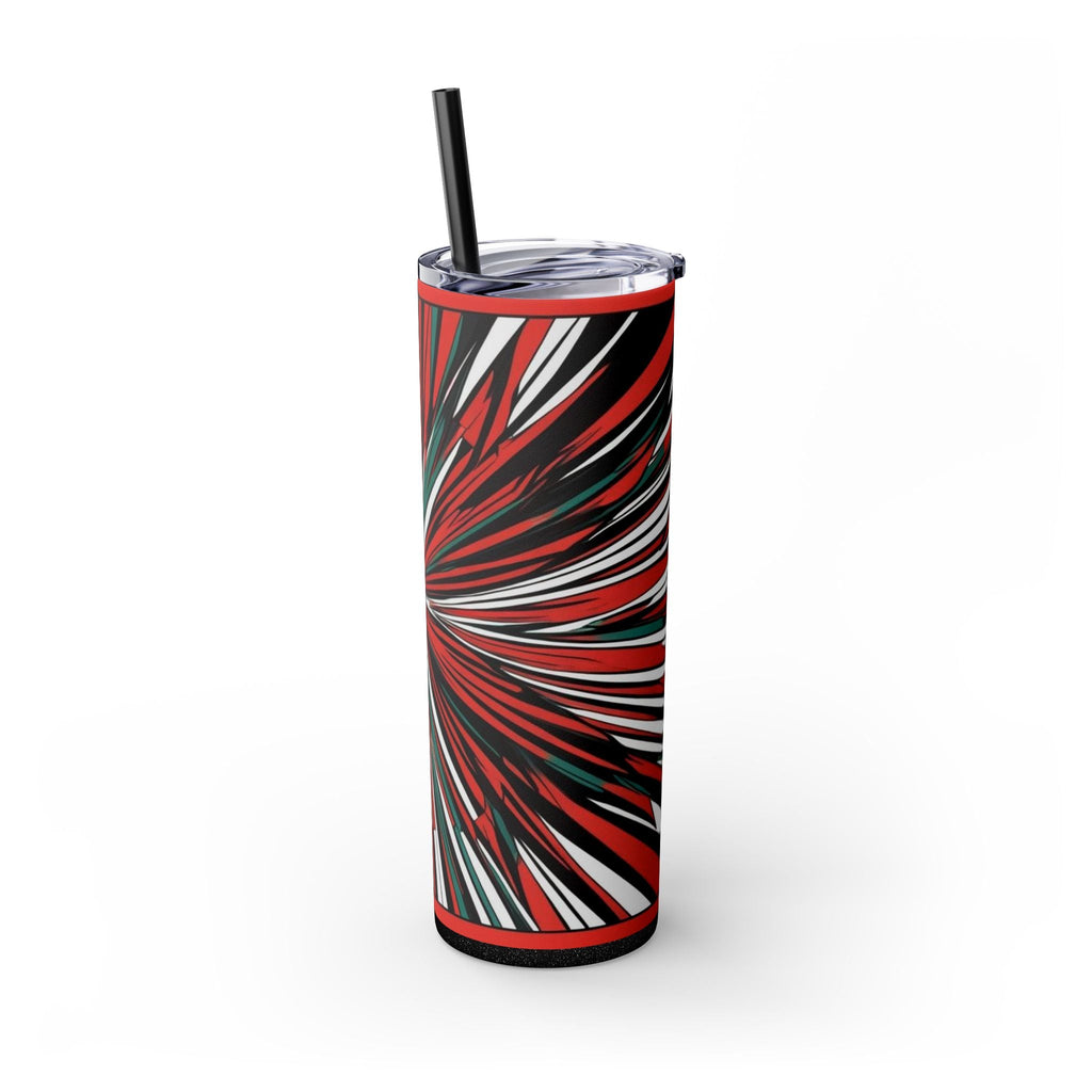 Skinny Tumbler with Straw – 20 oz Stainless Steel Cup