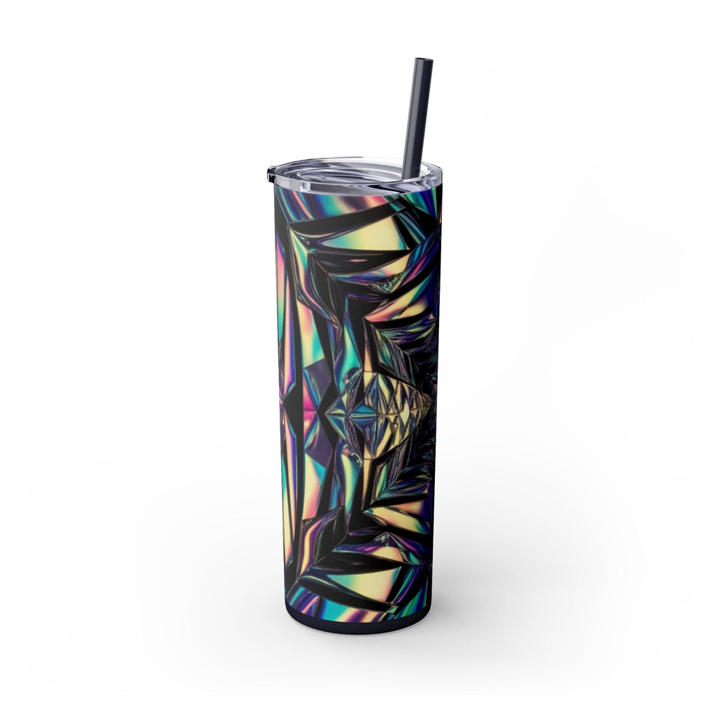 Skinny Tumbler with Straw – 20 oz Stainless Steel Cup