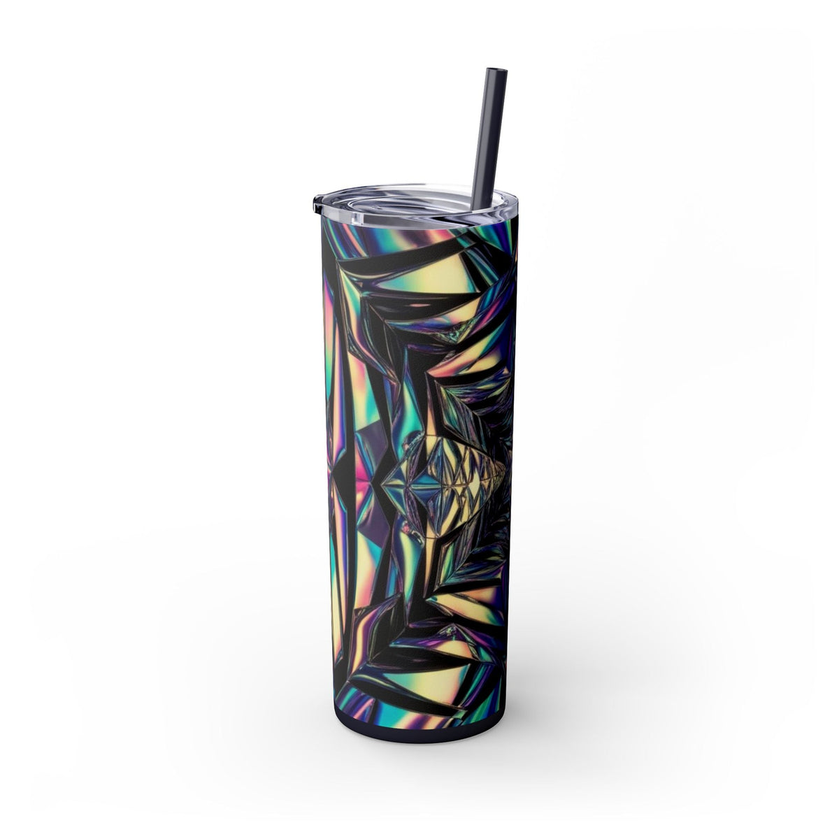 Skinny Tumbler with Straw – 20 oz Stainless Steel Cup