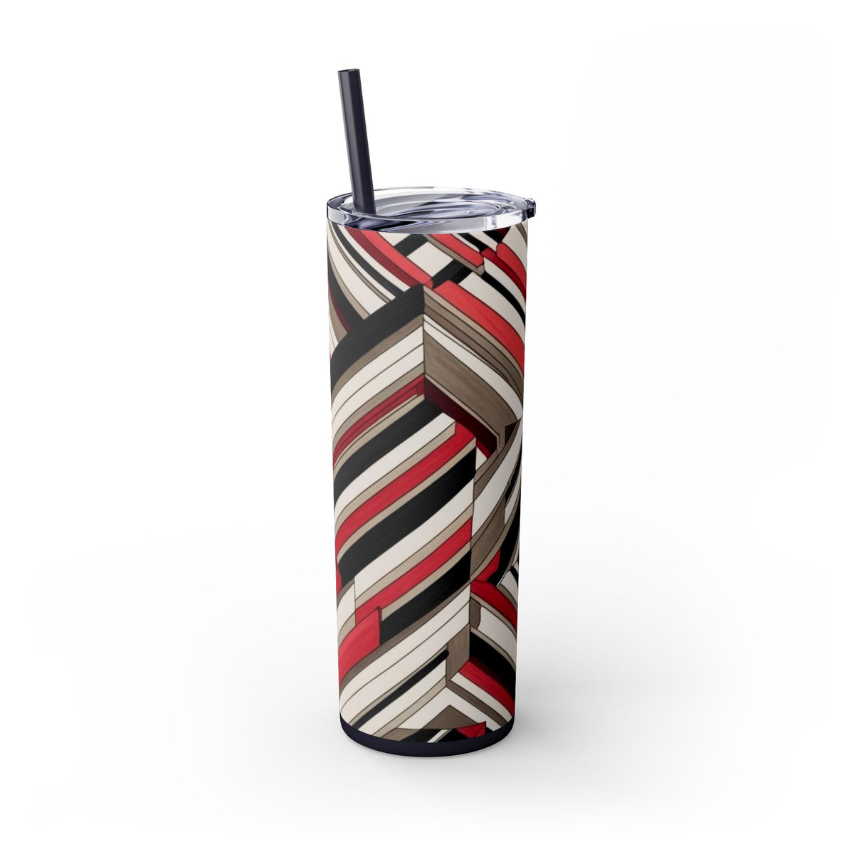 Skinny Tumbler with Straw – 20 oz Stainless Steel Cup