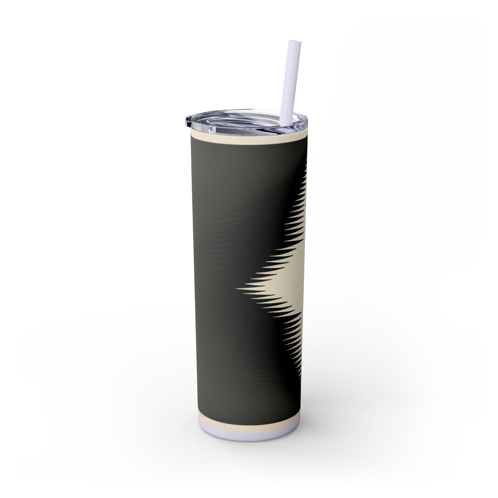 Skinny Tumbler with Straw – 20 oz Stainless Steel Cup