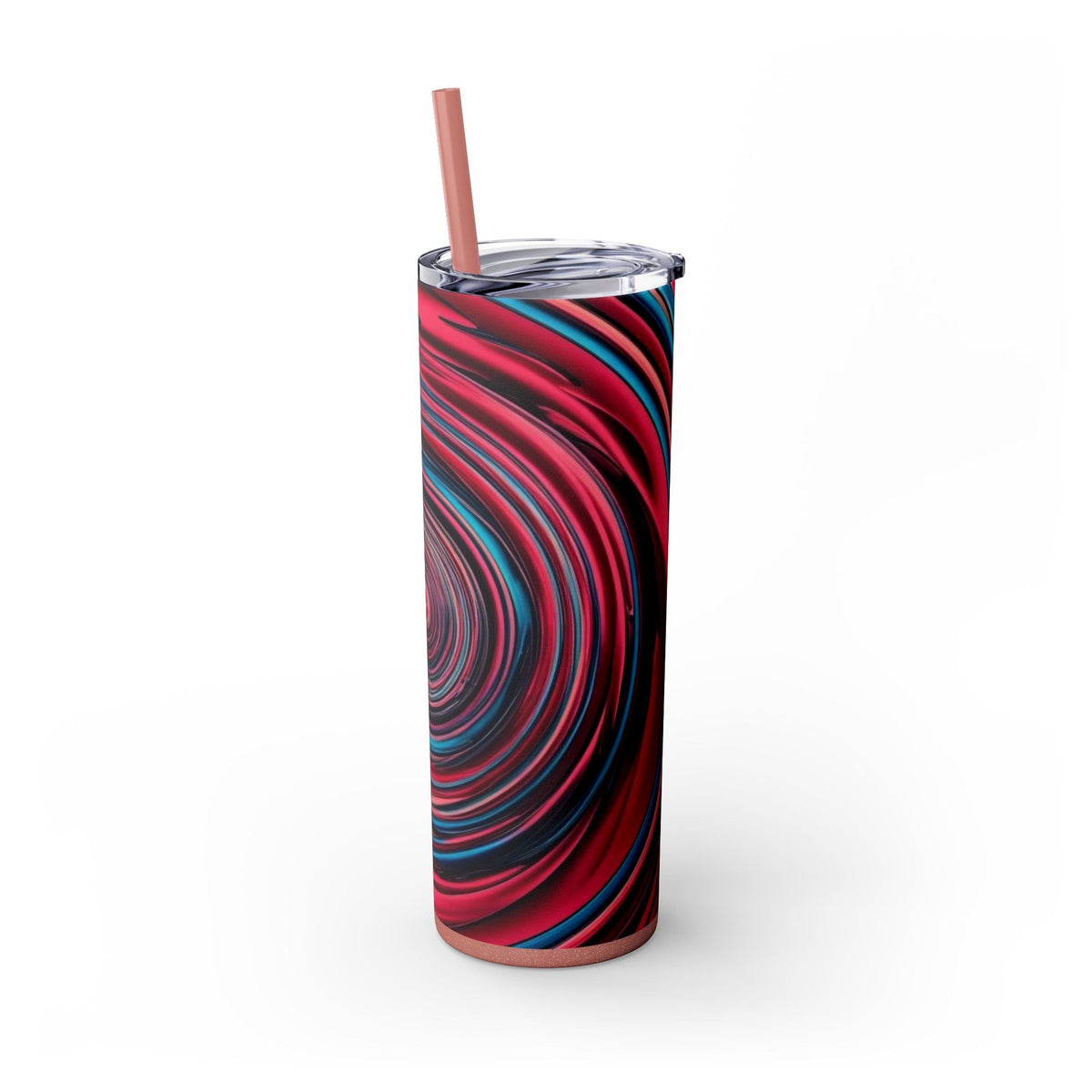 Skinny Tumbler with Straw – 20 oz Stainless Steel Cup