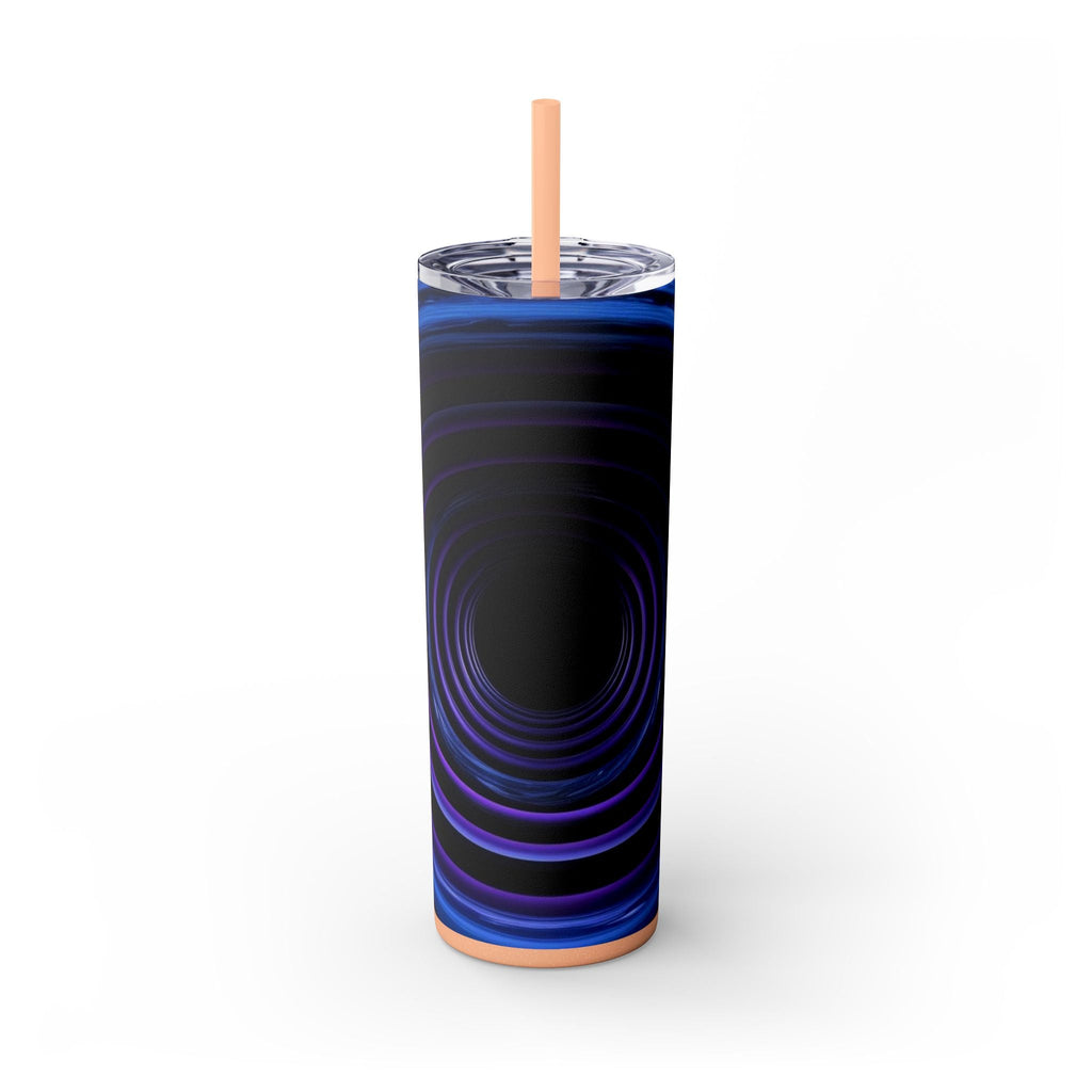 Skinny Tumbler with Straw – 20 oz Stainless Steel Cup