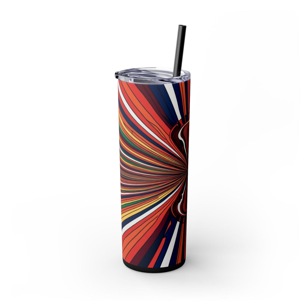 Skinny Tumbler with Straw – 20 oz Stainless Steel Cup