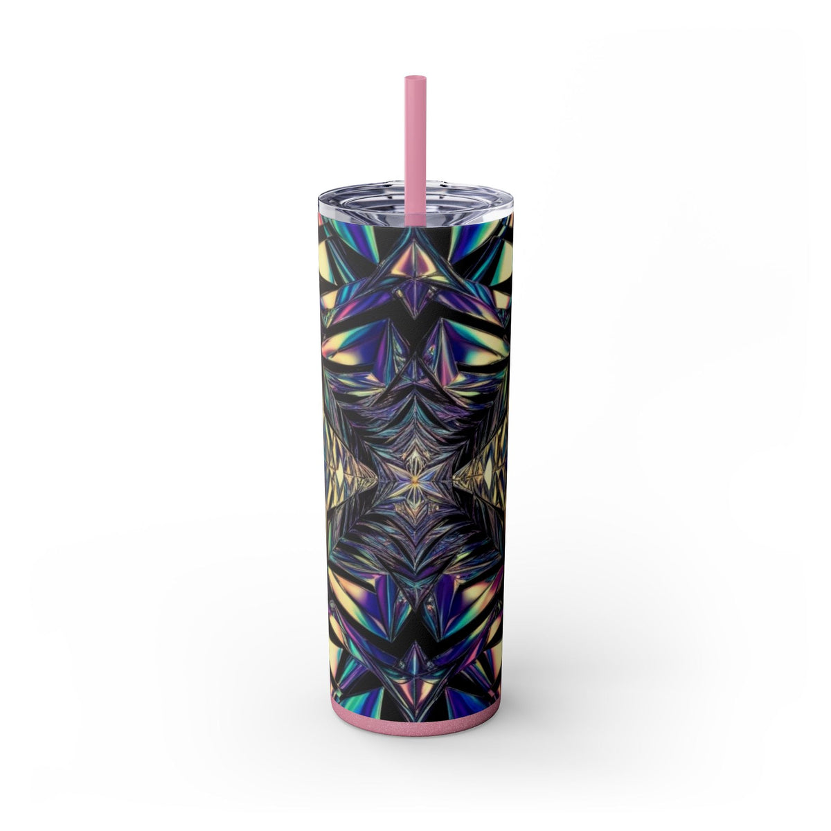 Skinny Tumbler with Straw – 20 oz Stainless Steel Cup