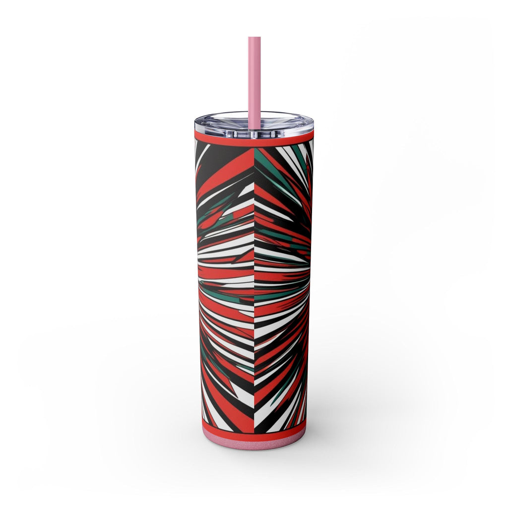 Skinny Tumbler with Straw – 20 oz Stainless Steel Cup