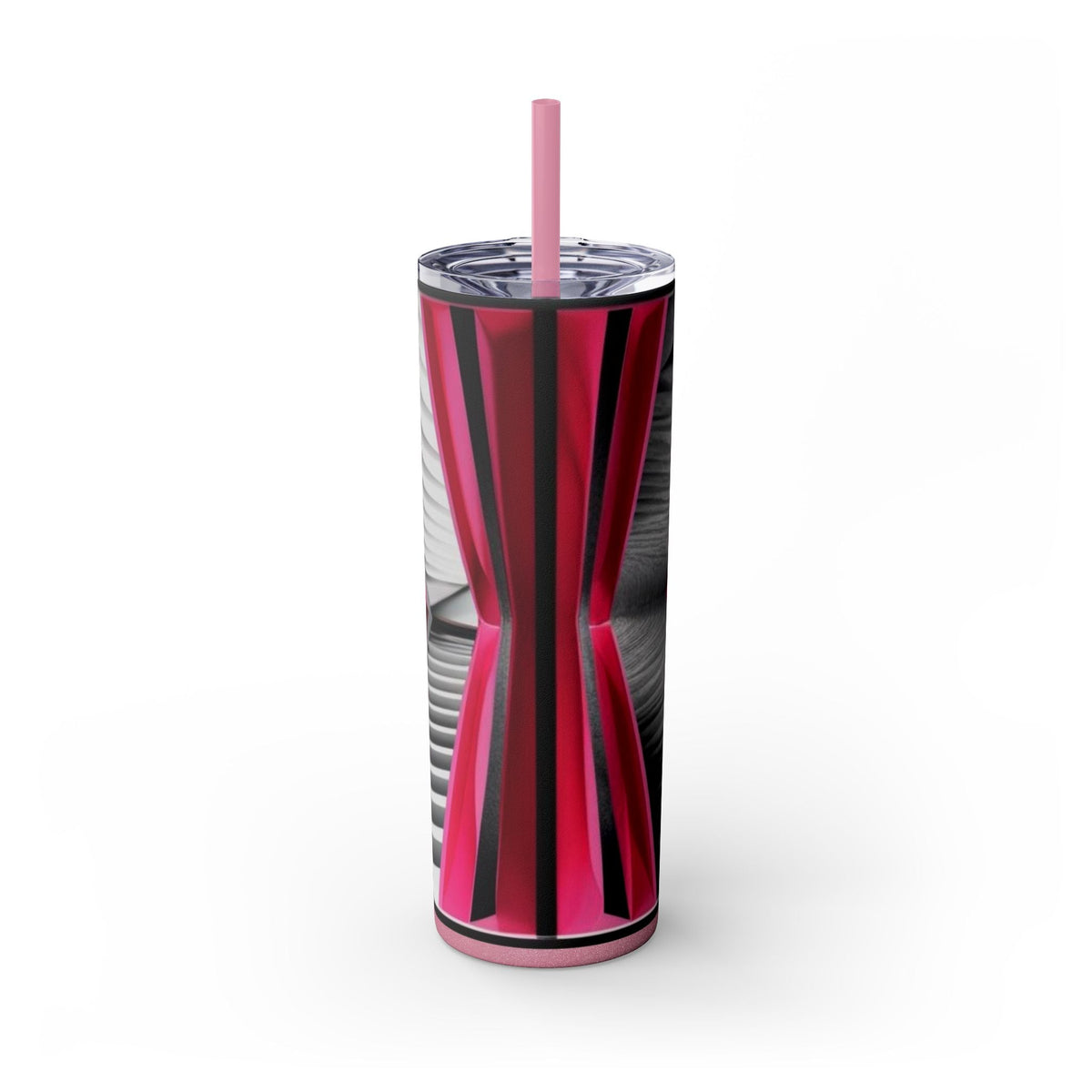 Skinny Tumbler with Straw – 20 oz Stainless Steel Cup
