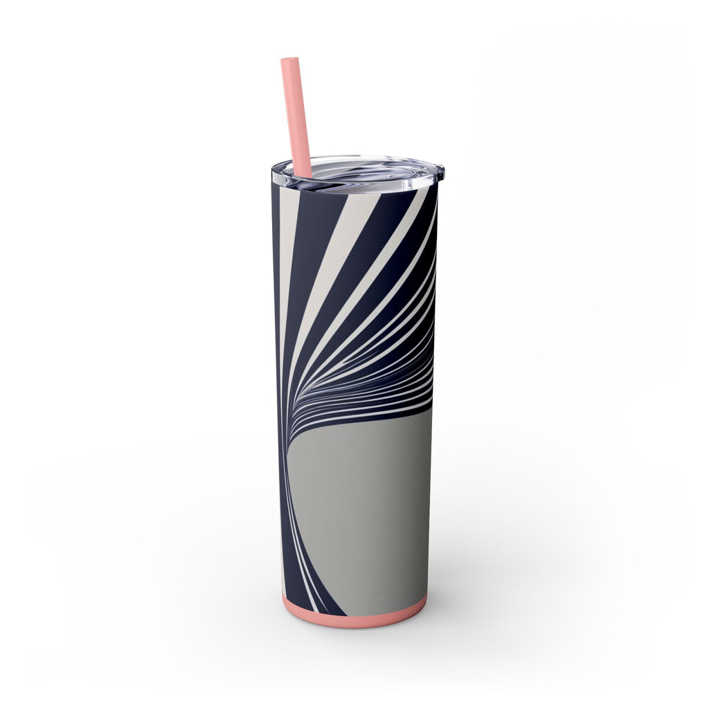 Skinny Tumbler with Straw – 20 oz Stainless Steel Cup