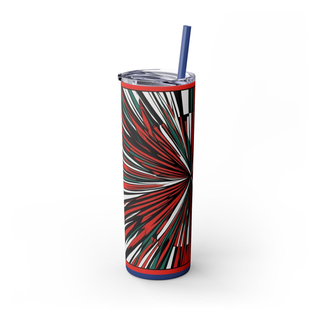 Skinny Tumbler with Straw – 20 oz Stainless Steel Cup