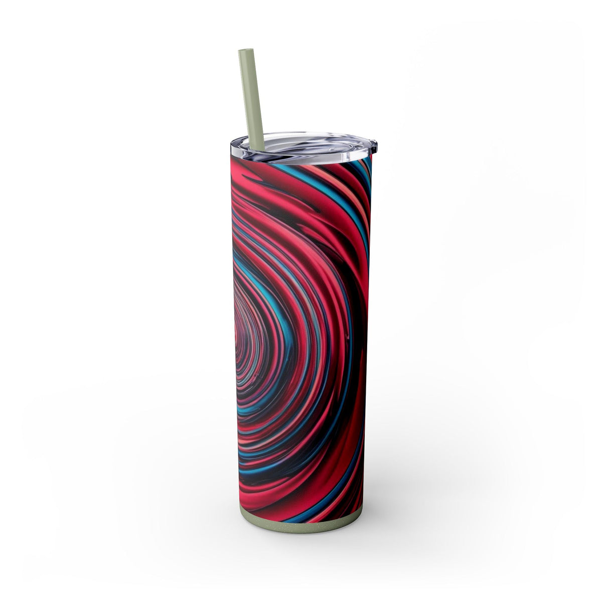 Skinny Tumbler with Straw – 20 oz Stainless Steel Cup