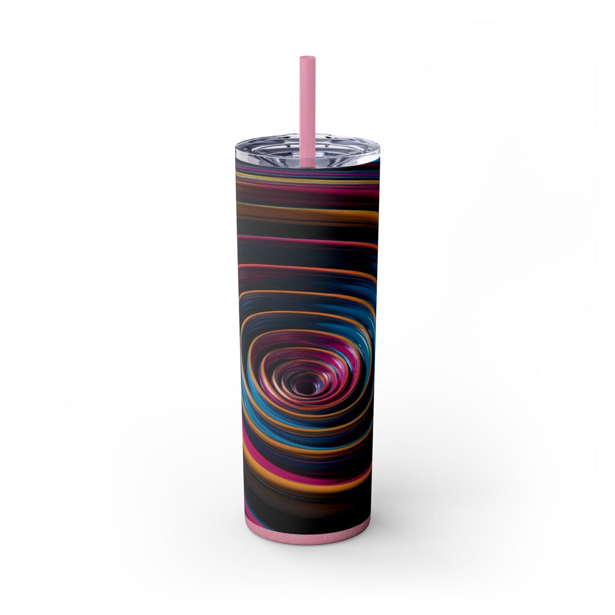 Skinny Tumbler with Straw – 20 oz Stainless Steel Cup