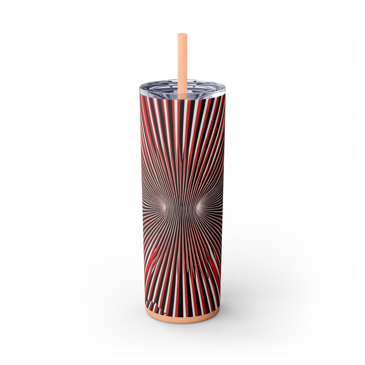 Skinny Tumbler with Straw – 20 oz Stainless Steel Cup