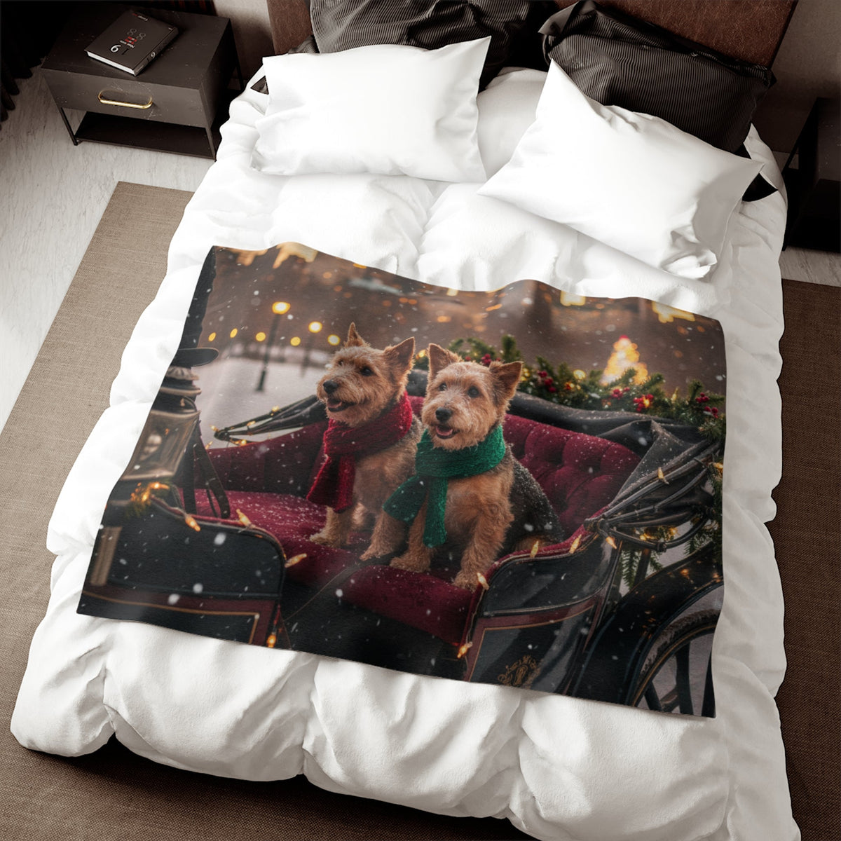 Holiday Carriage Blanket