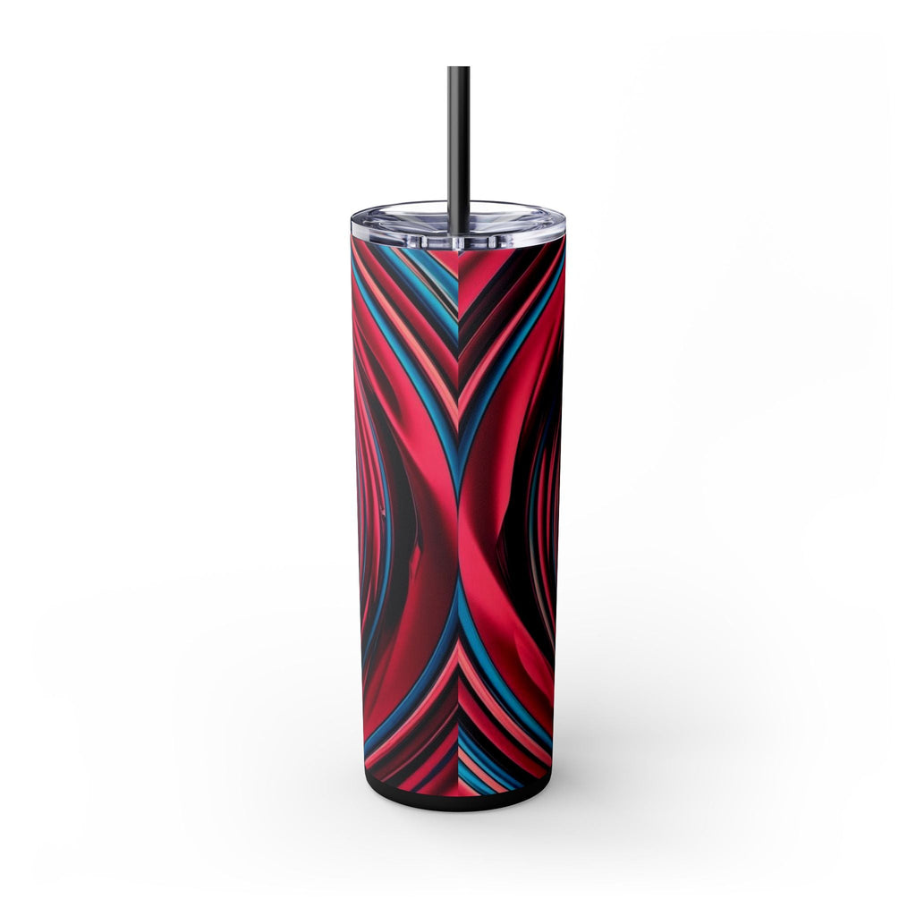 Skinny Tumbler with Straw – 20 oz Stainless Steel Cup