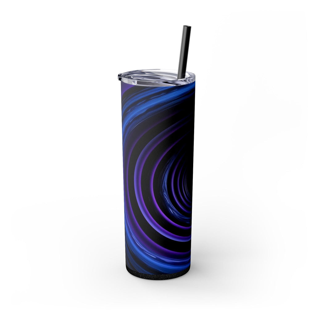 Skinny Tumbler with Straw – 20 oz Stainless Steel Cup