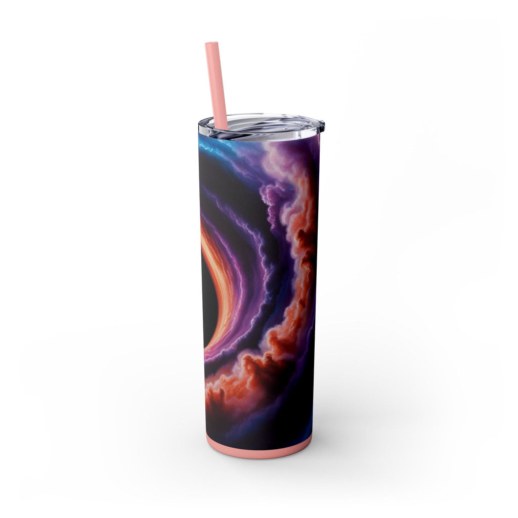 Skinny Tumbler with Straw – 20 oz Stainless Steel Cup