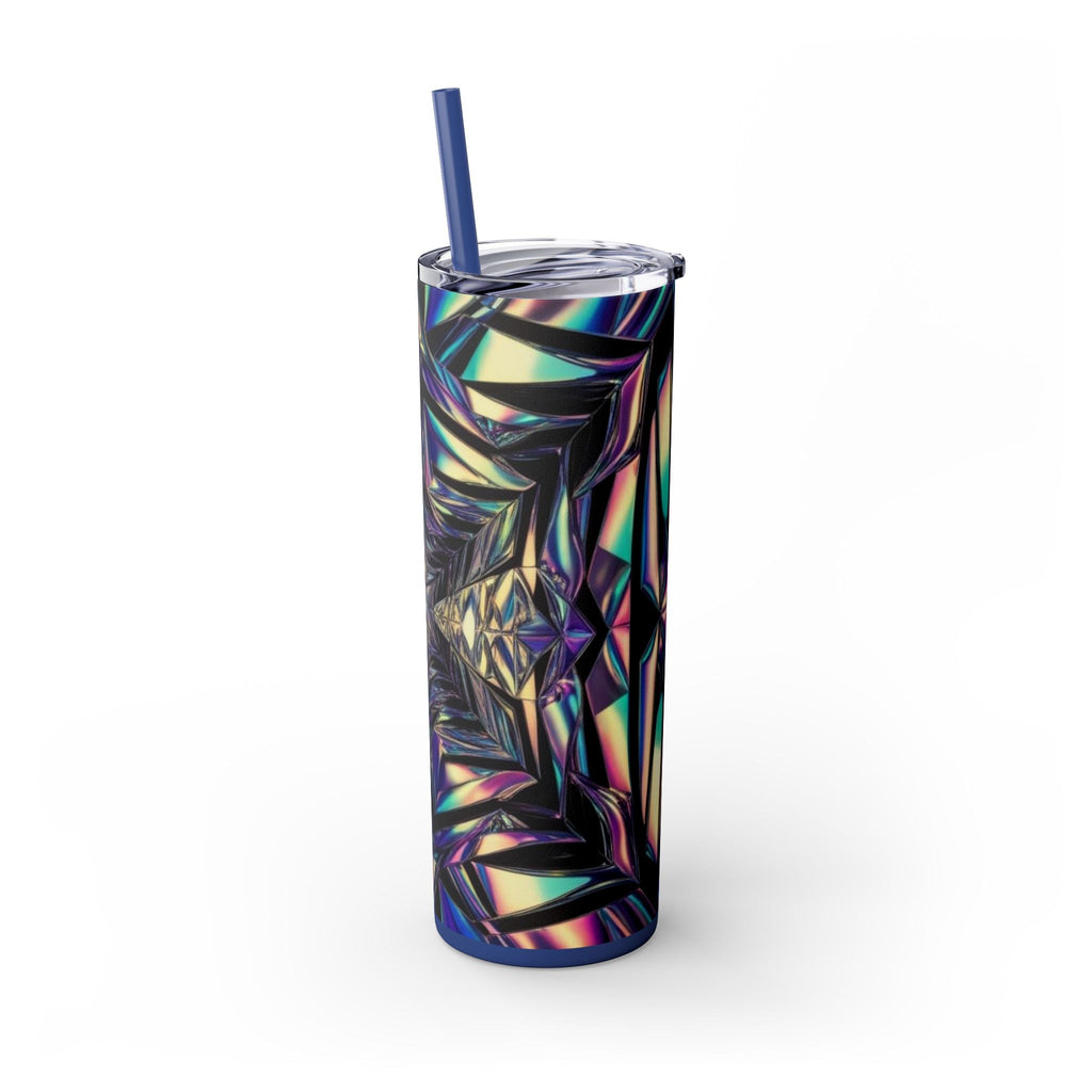 Skinny Tumbler with Straw – 20 oz Stainless Steel Cup