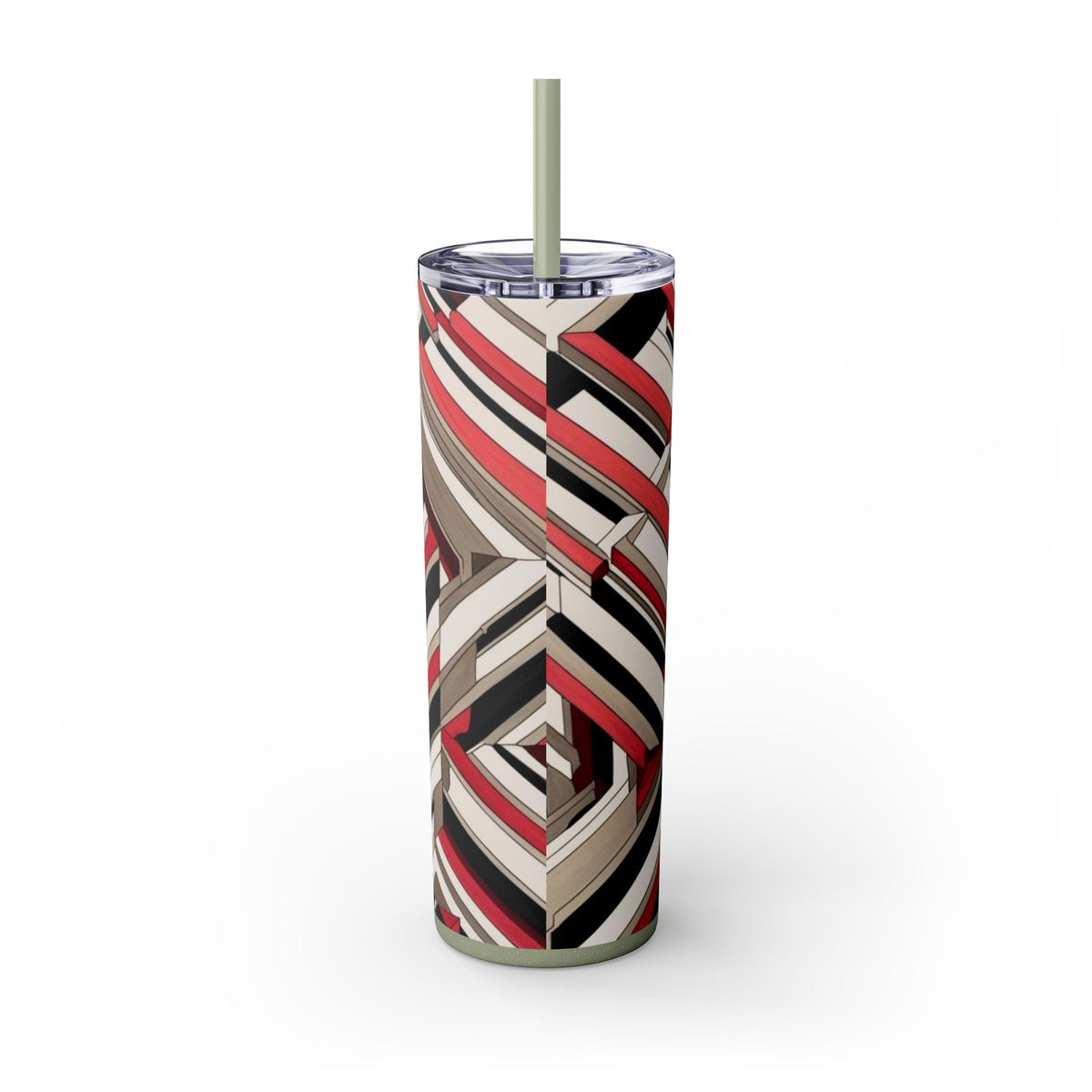 Skinny Tumbler with Straw – 20 oz Stainless Steel Cup