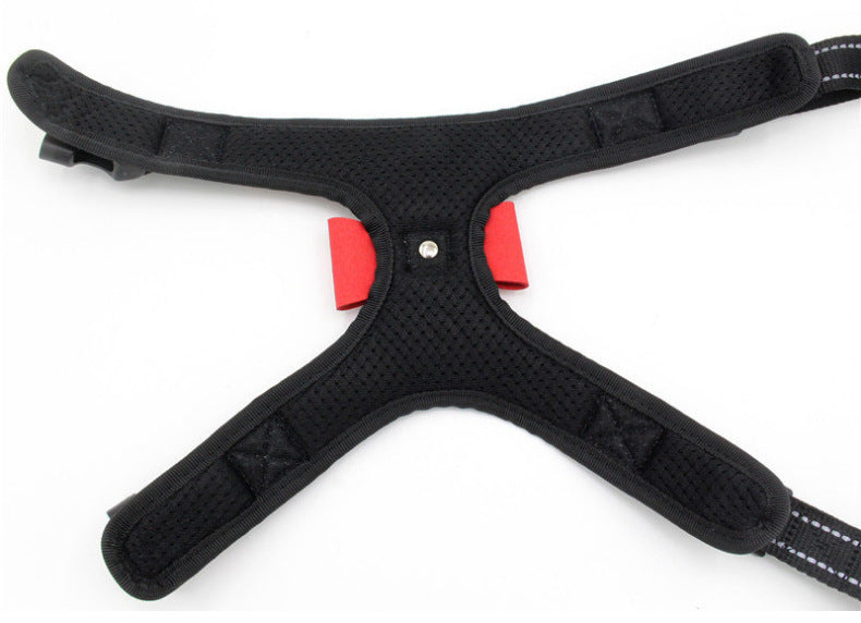Dog Harness + Leash Sets with Rhinestones – Sparkly Bowknot & Reflective Trim