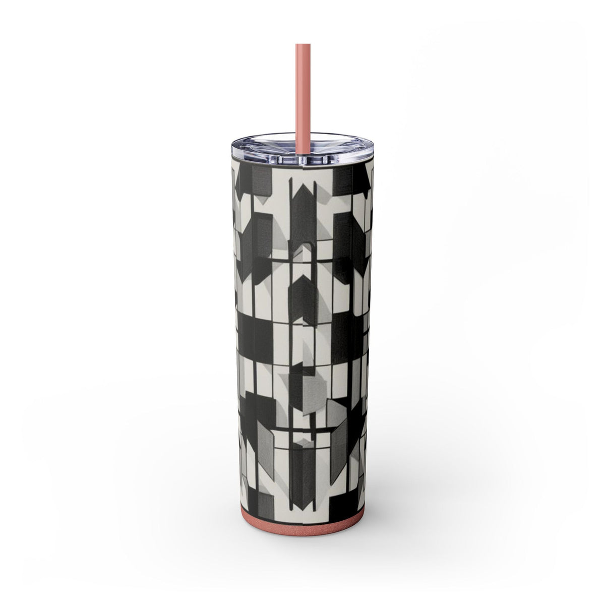 Skinny Tumbler with Straw – 20 oz Stainless Steel Cup