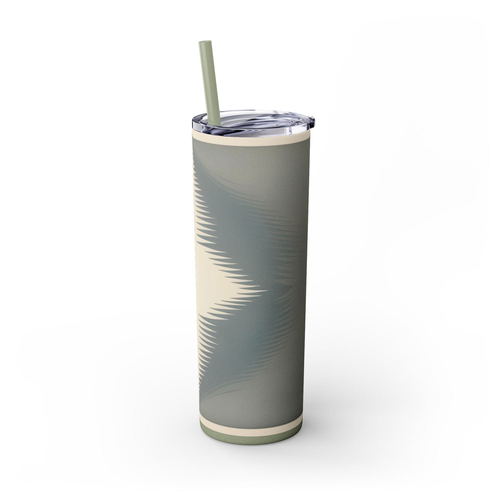 Skinny Tumbler with Straw – 20 oz Stainless Steel Cup