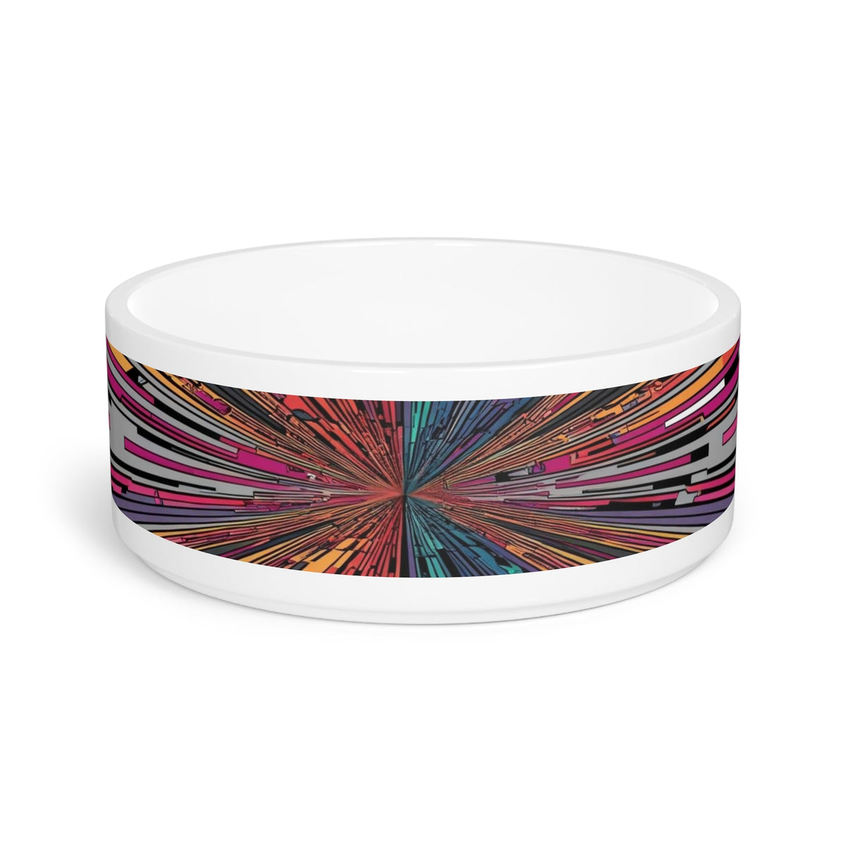 Ceramic Pet Bowl – 16 oz Dog Feeding Bowl