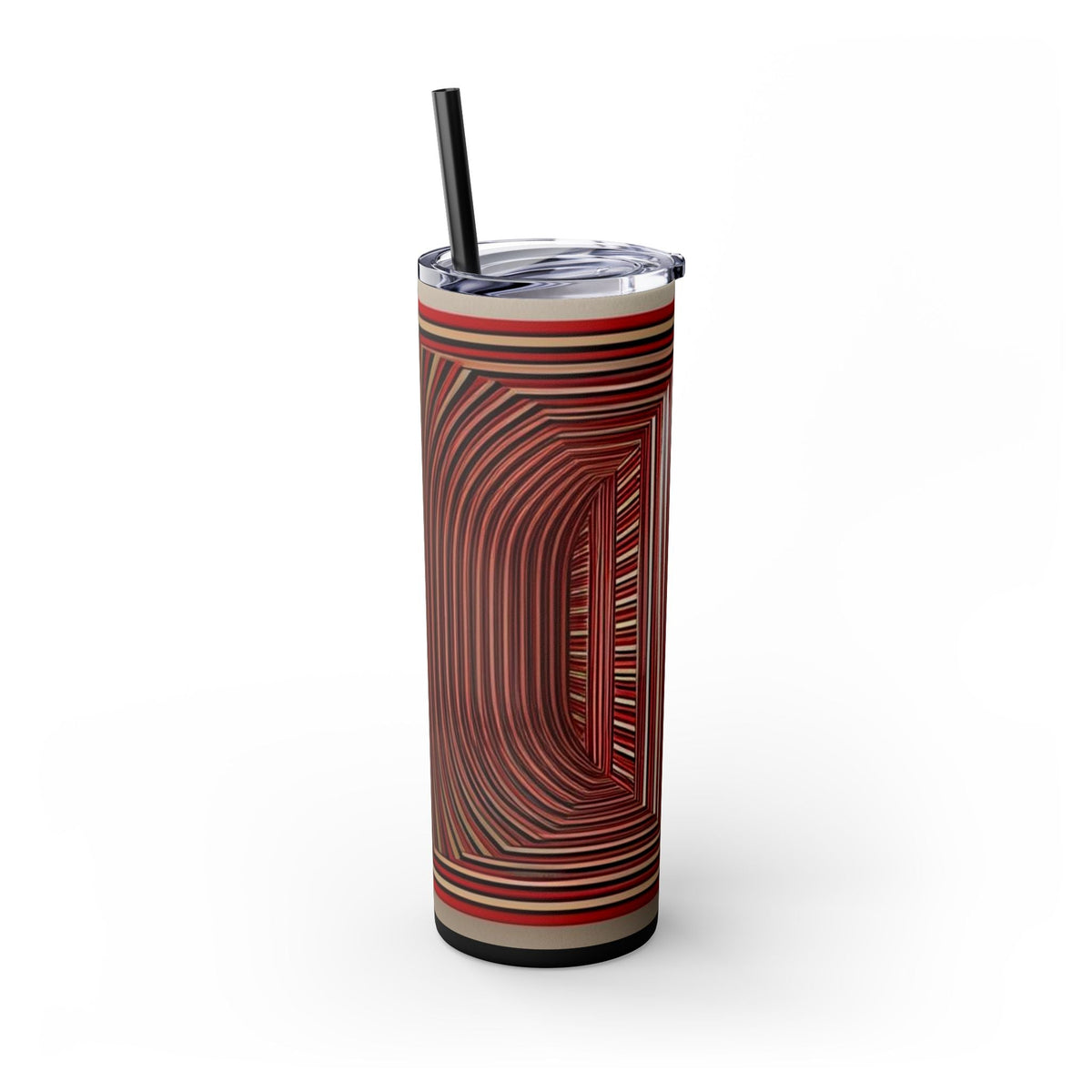 Skinny Tumbler with Straw – 20 oz Stainless Steel Cup