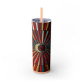 Skinny Tumbler with Straw – 20 oz Stainless Steel Cup