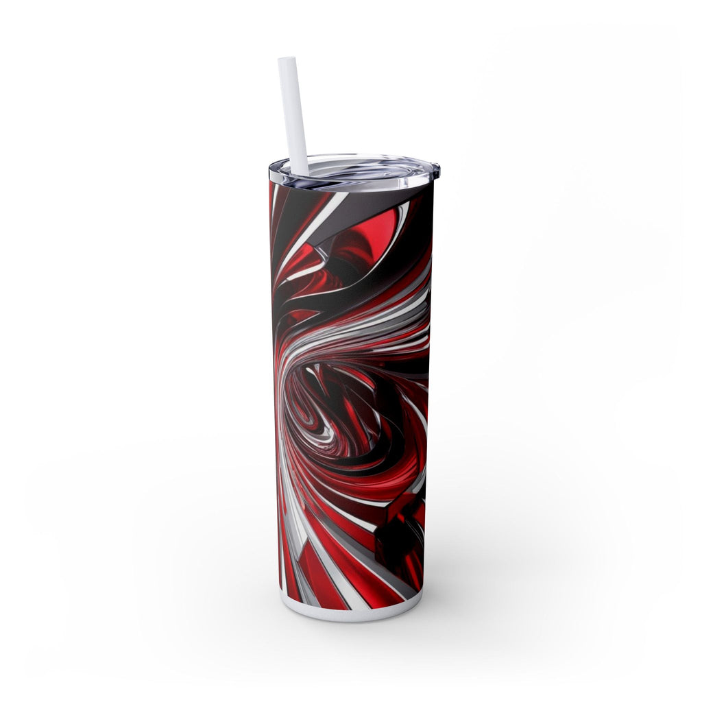 Skinny Tumbler with Straw – 20 oz Stainless Steel Cup