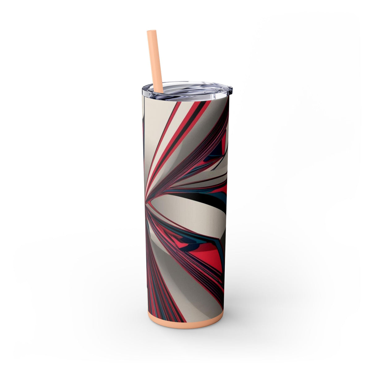 Skinny Tumbler with Straw – 20 oz Stainless Steel Cup