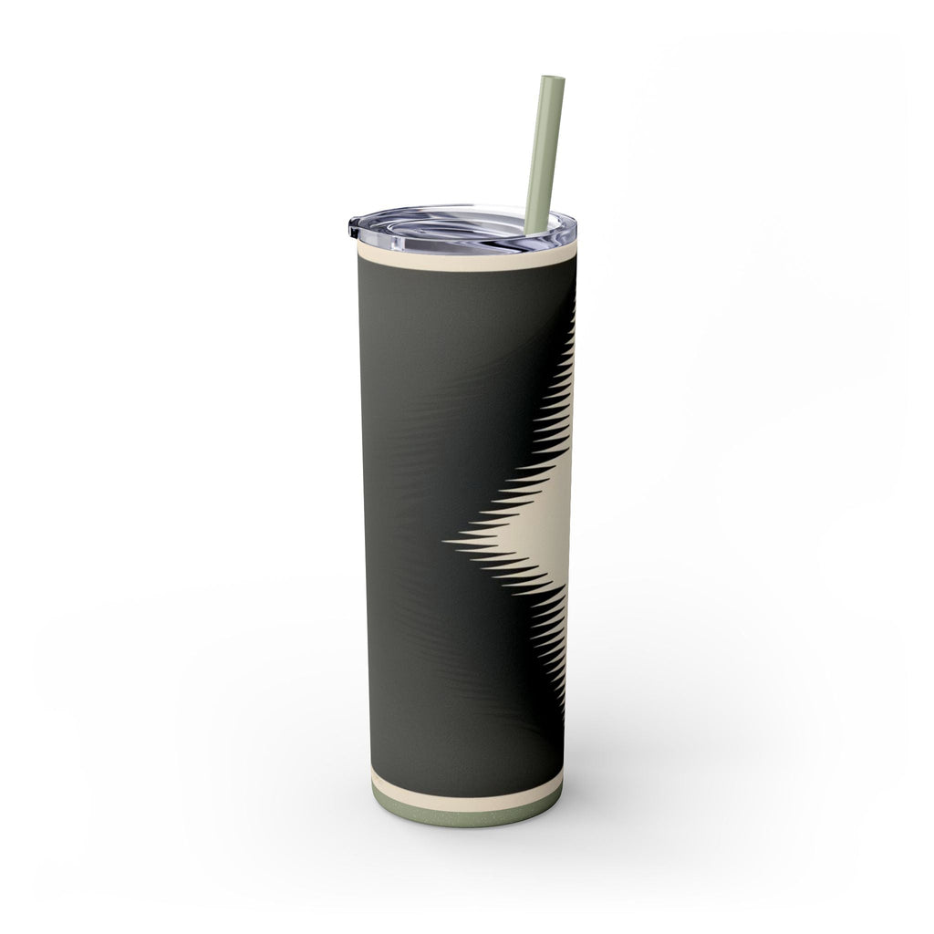 Skinny Tumbler with Straw – 20 oz Stainless Steel Cup