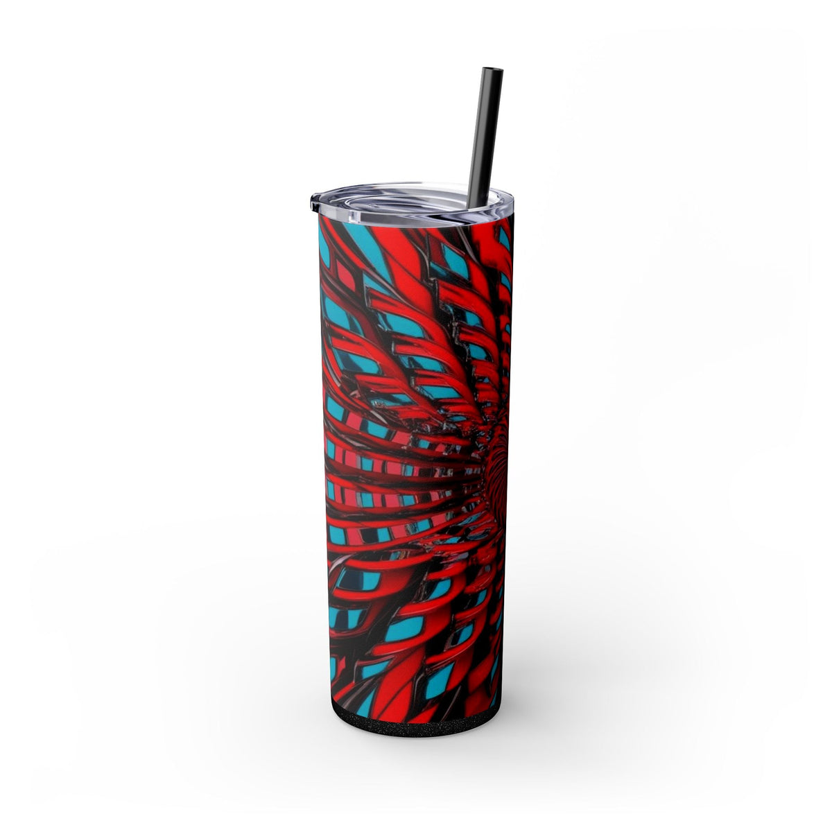 Skinny Tumbler with Straw – 20 oz Stainless Steel Cup