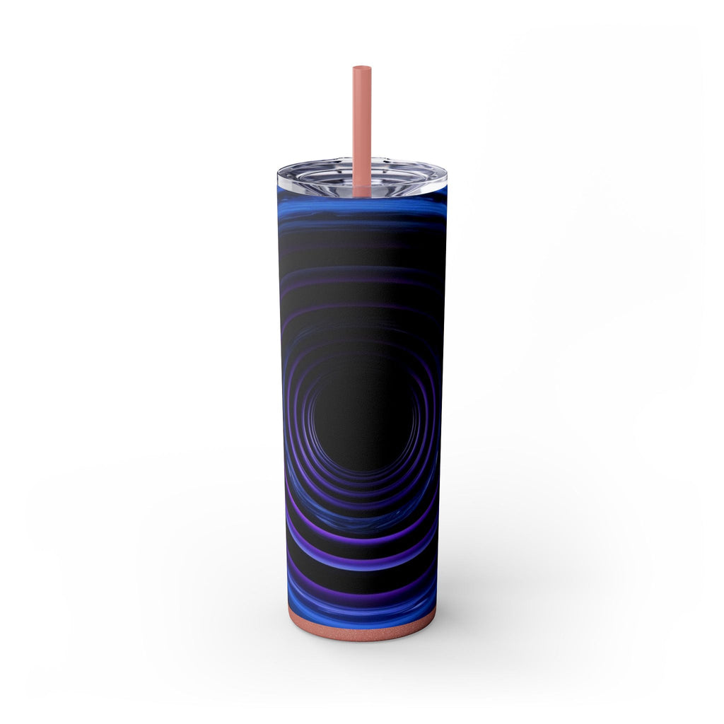Skinny Tumbler with Straw – 20 oz Stainless Steel Cup