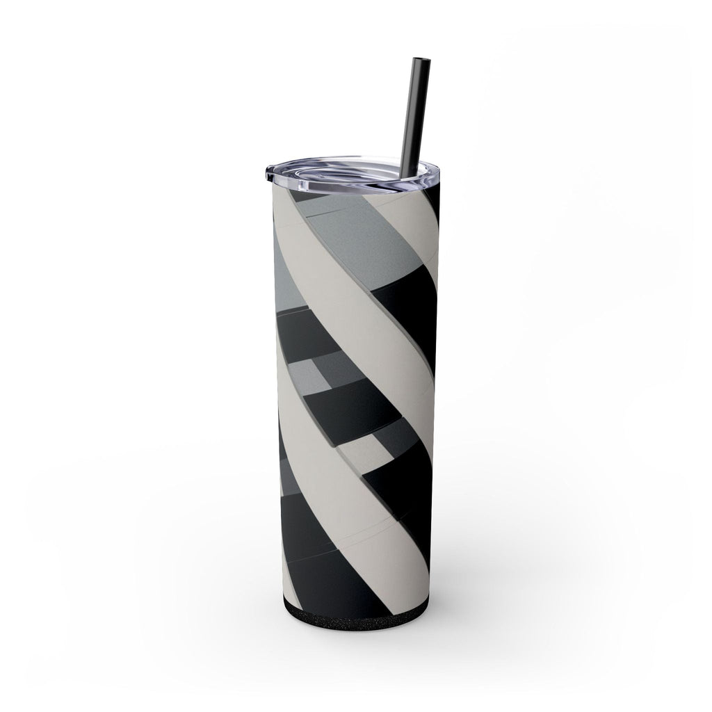 Skinny Tumbler with Straw – 20 oz Stainless Steel Cup