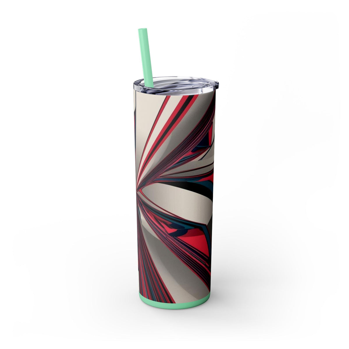 Skinny Tumbler with Straw – 20 oz Stainless Steel Cup