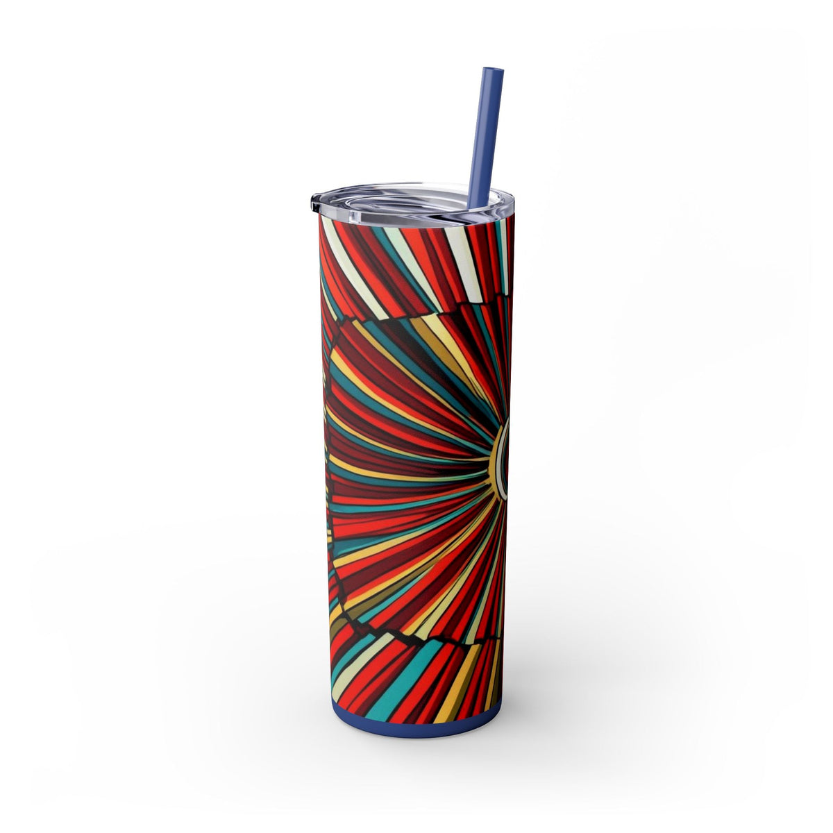 Skinny Tumbler with Straw – 20 oz Stainless Steel Cup